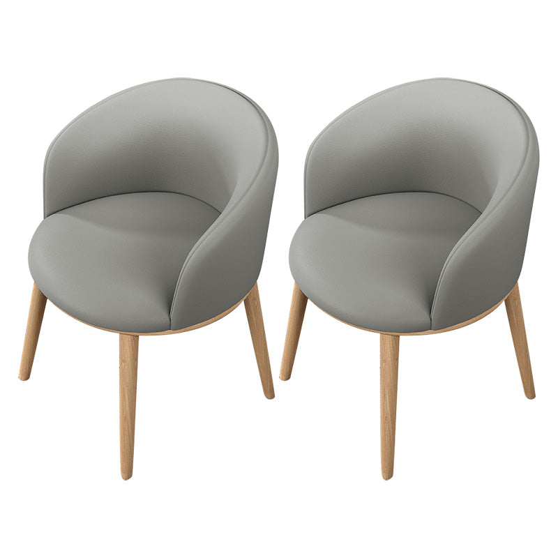 Glam Style Parsons Arm Chair Indoor Dining Chair with Metal Base