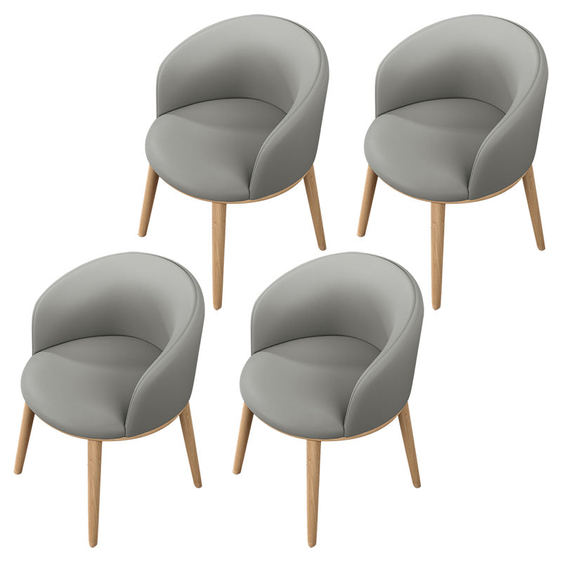Glam Style Parsons Arm Chair Indoor Dining Chair with Metal Base