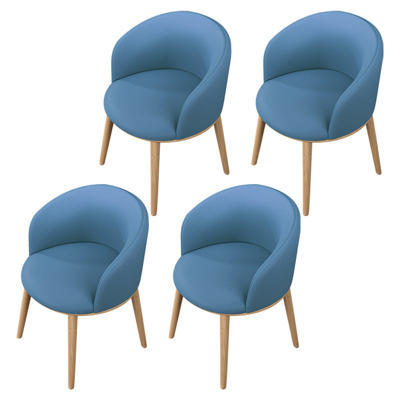 Glam Style Parsons Arm Chair Indoor Dining Chair with Metal Base