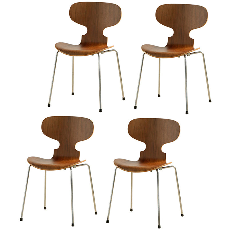 Modern Style Side Chair Wooden Indoor 19.29" Wide Dining Chair