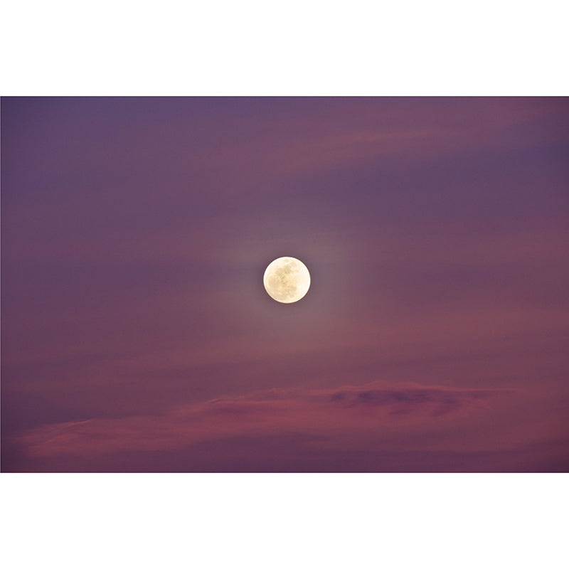 Environment Friendly Wall Mural Wallpaper Dreamy Sky Sitting Room Wall Mural
