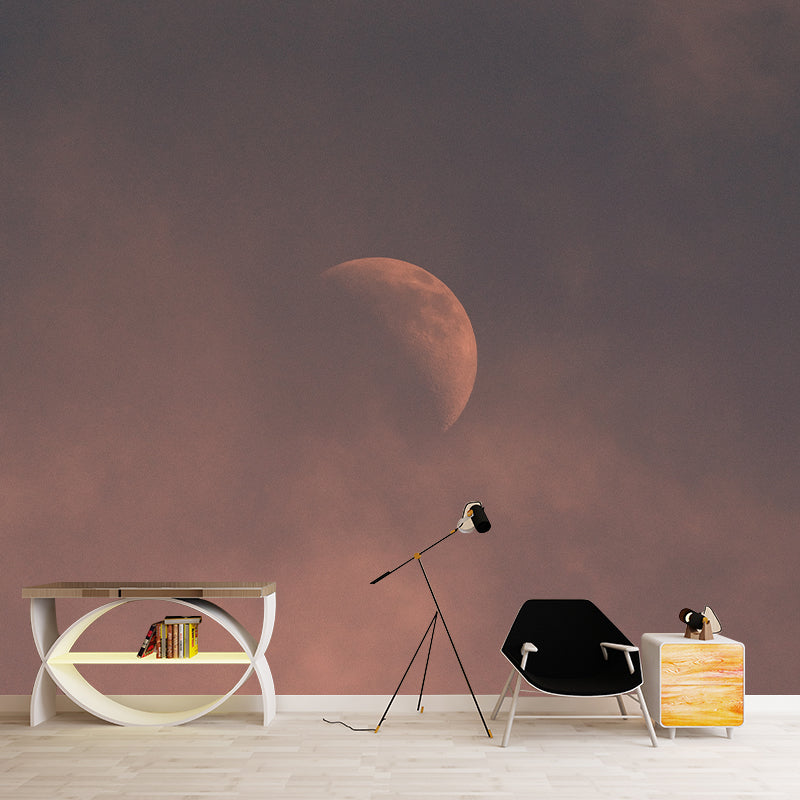 Photography Wall Mural Wallpaper Dreamy Sky Sitting Room Wall Mural
