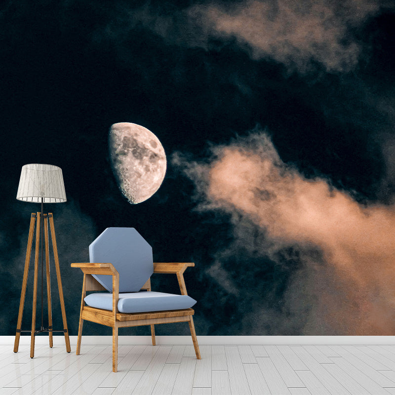 Photography Wall Mural Wallpaper Dreamy Sky Sitting Room Wall Mural