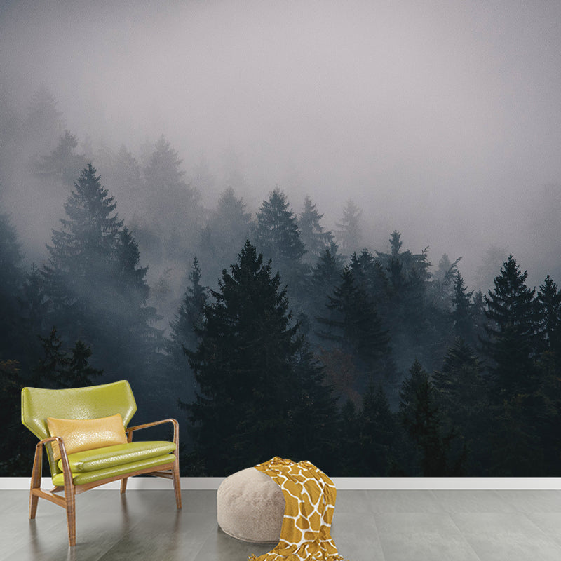 Washable Photography Mural Wallpaper Woods Landscape Indoor Wall Mural