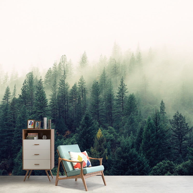 Washable Photography Mural Wallpaper Woods Landscape Indoor Wall Mural