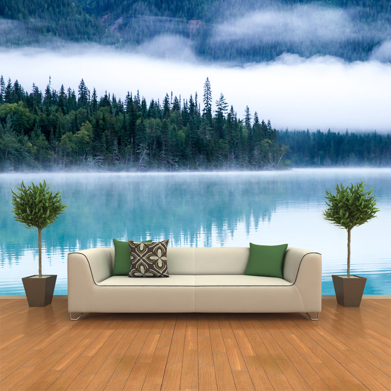 Washable Photography Mural Wallpaper Woods Landscape Indoor Wall Mural