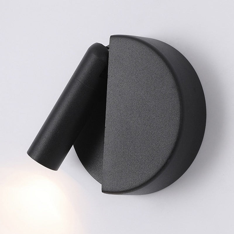 Nordic Style Metal Wall Light Simple Geometry Rotatable Led Wall Lamp for Living Room