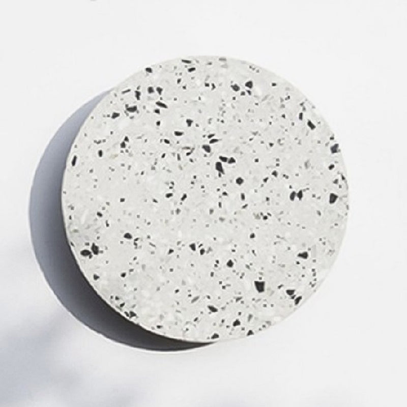 Nordic Style Marble Wall Light Geometry Round Led Wall Lamp with Stone Shade for Bedroom