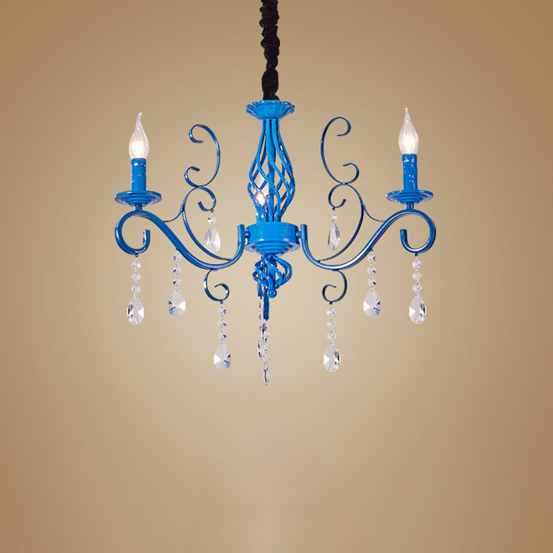 Traditional Unique Chandelier Lights Crystal Pendant Light Fixtures