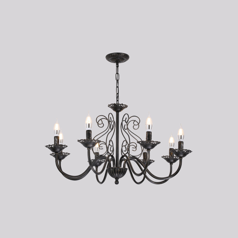 Traditional Style Unique Chandelier Lights Metal Pendant Light Fixtures