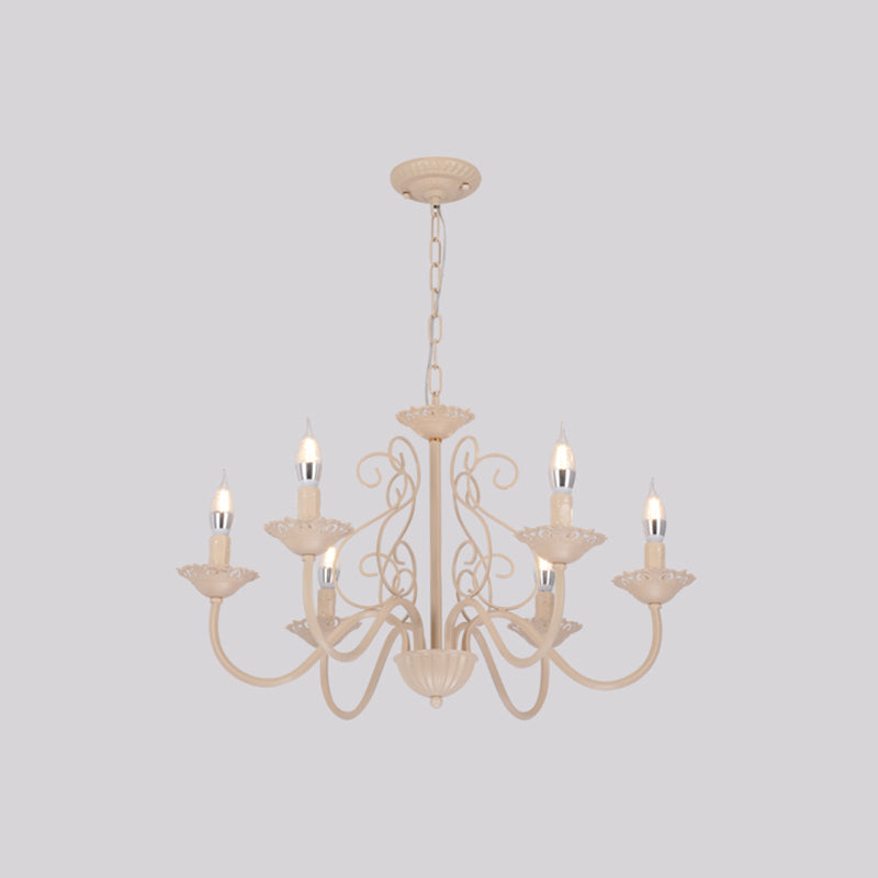 Traditional Style Unique Chandelier Lights Metal Pendant Light Fixtures