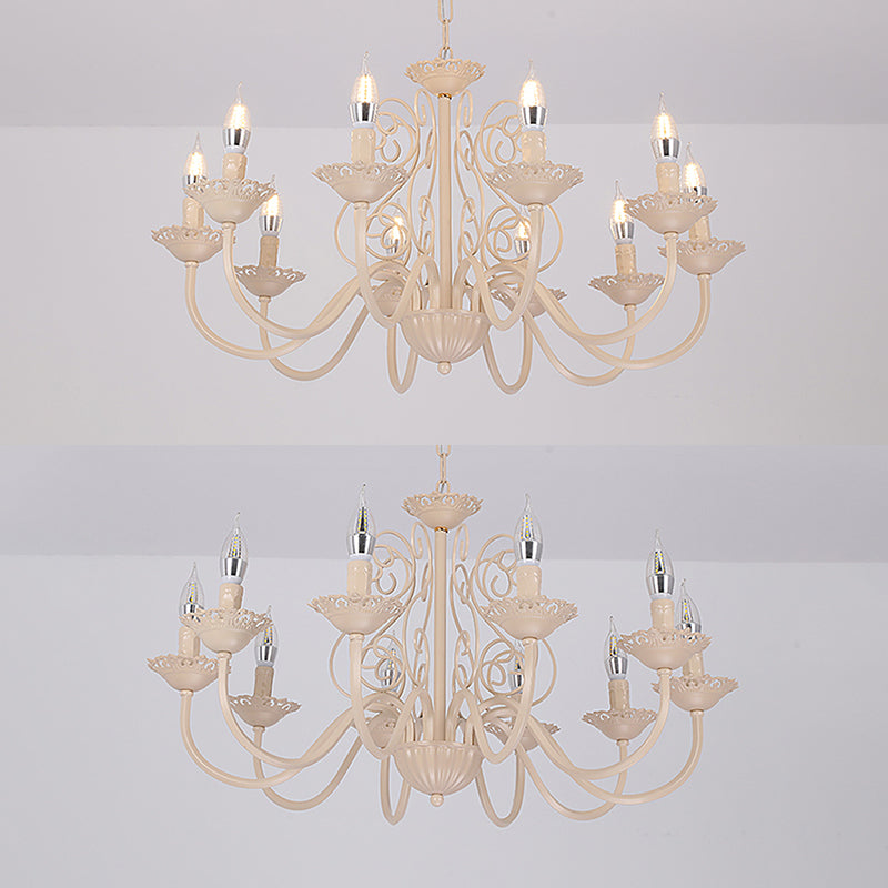 Traditional Style Unique Chandelier Lights Metal Pendant Light Fixtures