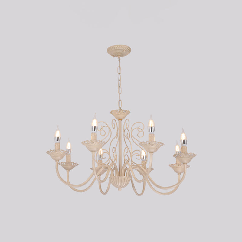 Traditional Style Unique Chandelier Lights Metal Pendant Light Fixtures