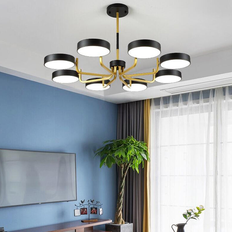 Geometry Shape Pendant Chandeliers Contemporary Metal Chandelier Lighting Fixtures