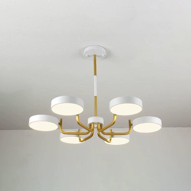 Geometry Shape Pendant Chandeliers Contemporary Metal Chandelier Lighting Fixtures