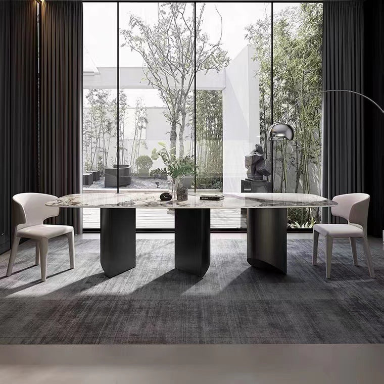 Designer Style 1/3/4/5 Pieces Dinette Set Sintered Stone Dining Room Set