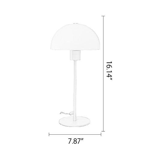 Macaron semplice scrivania ombrello luce 1 scrivania a led in metallo per la camera da letto