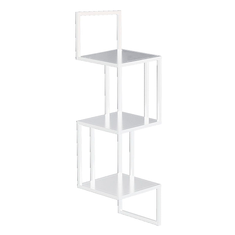 Wall Mounted Bookcase Contemporary Style Bookshelf for Office Home