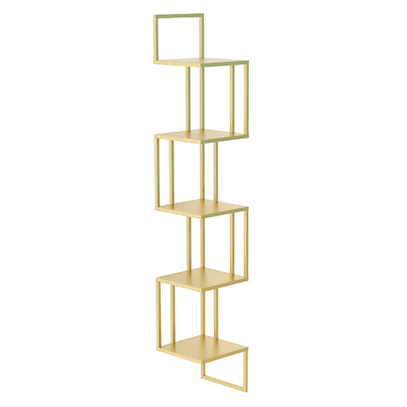 Wall Mounted Bookcase Contemporary Style Bookshelf for Office Home