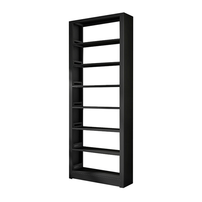 7 Shelf Metal Bookcase Contemporary Open Bookshelf for Home Office