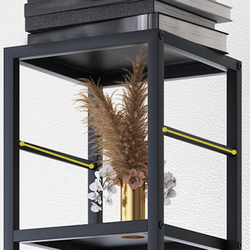 11.81"W Bookshelf Open Back Modern Style Bookcase for Home and Office