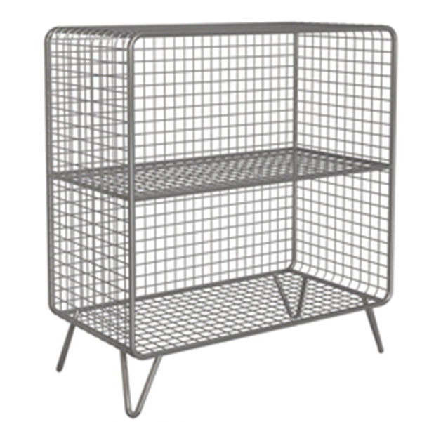 Modern Style Bookcase Standard Closed Back Metal Bookshelf for Home