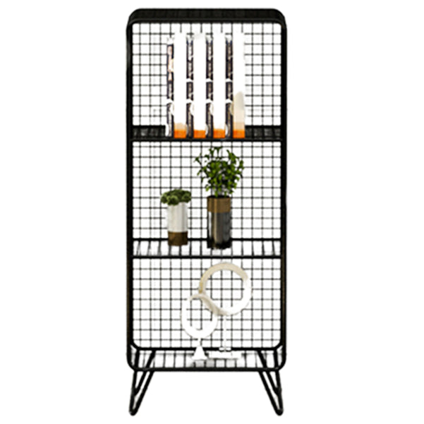 Modern Style Bookcase Standard Closed Back Metal Bookshelf for Home