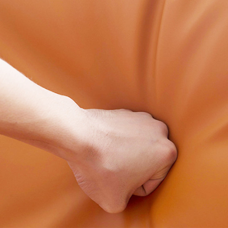 Bonded Leather/Linen Arm Chair 27.5 "L x 34.2"W x 31.4"H Arms Included Chair