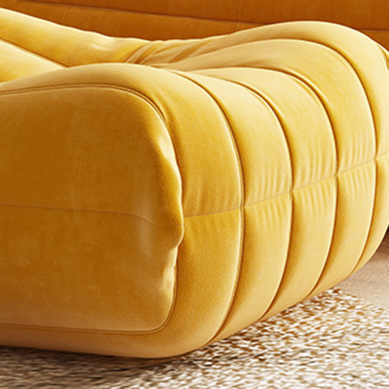 Fabric/Faux Leather Chair 33.4" L x  43.3" W x 30.3 " H Armless Chair for Living Room