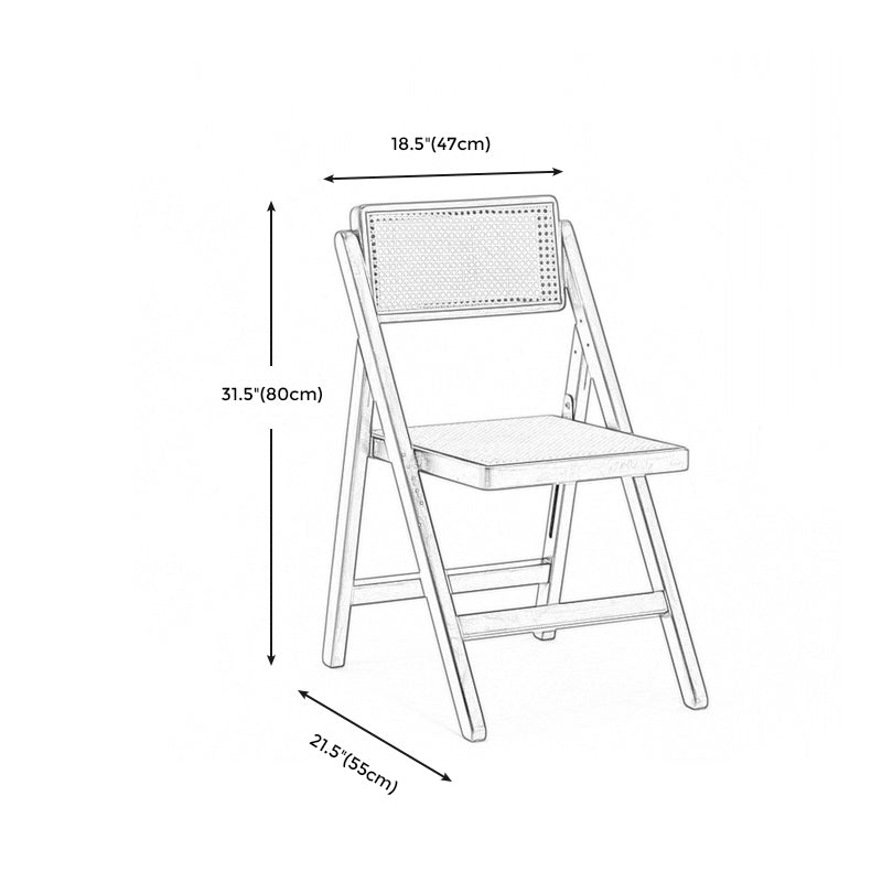 Slipper Accent Chair Wood Solid Wood Frame Armless for Living Room