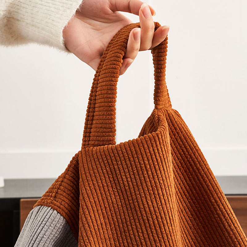 Corduroy  Parsons Chair Convertible Stacking Chair for Living Room