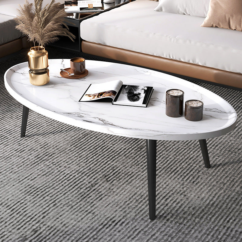 Modern Tray Top Coffee Table Wooden 3 Legs Cocktail Table for Home