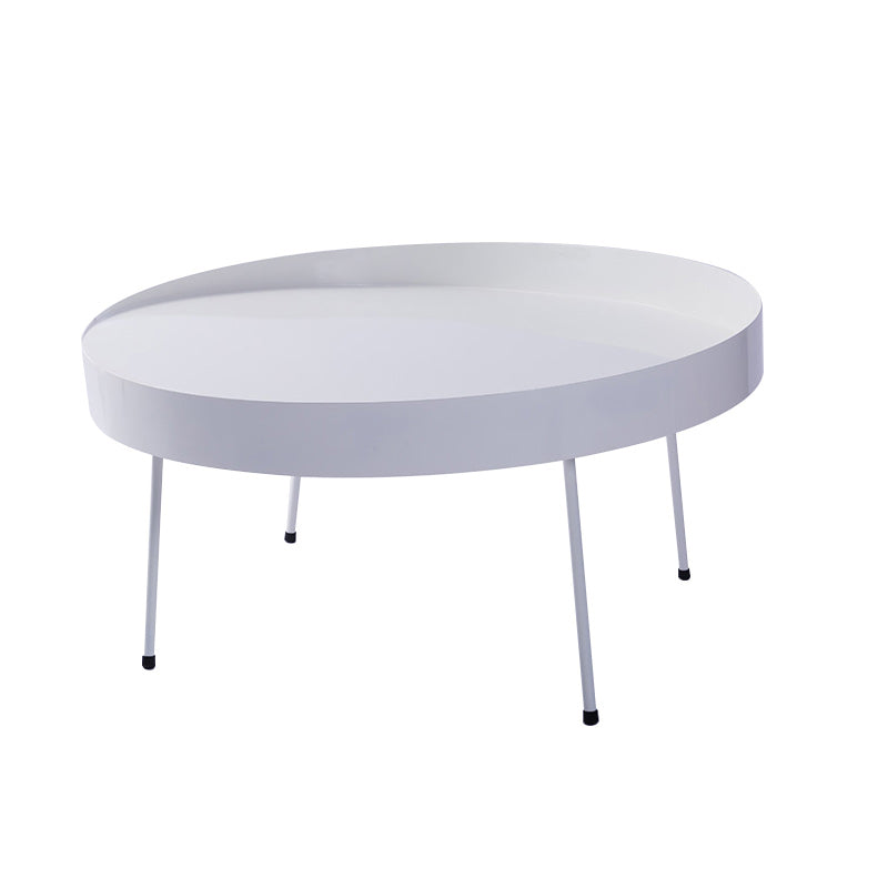 Geometric Metal Coffee Table Modern 4 Legs 15.7''/23.6''/31.5'' Cocktail Table