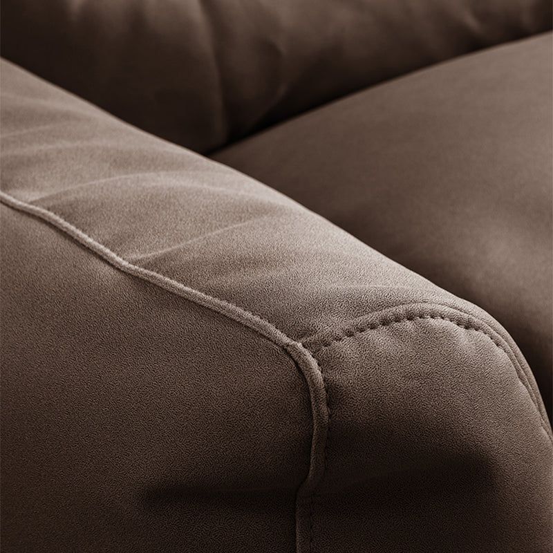 Pillow Top Arms Accent Armchair with Sewn Pillow Back for Living Room, Bedroom