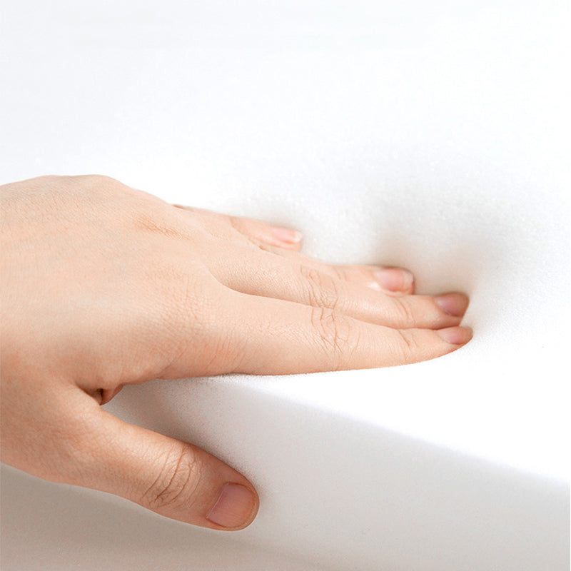 Faux leather Parsons Chair Removable Cushions Armless Chair for Living Room