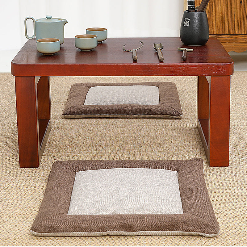 Modern Style Wooden Base Top Rectangular Coffee Table for Apartment