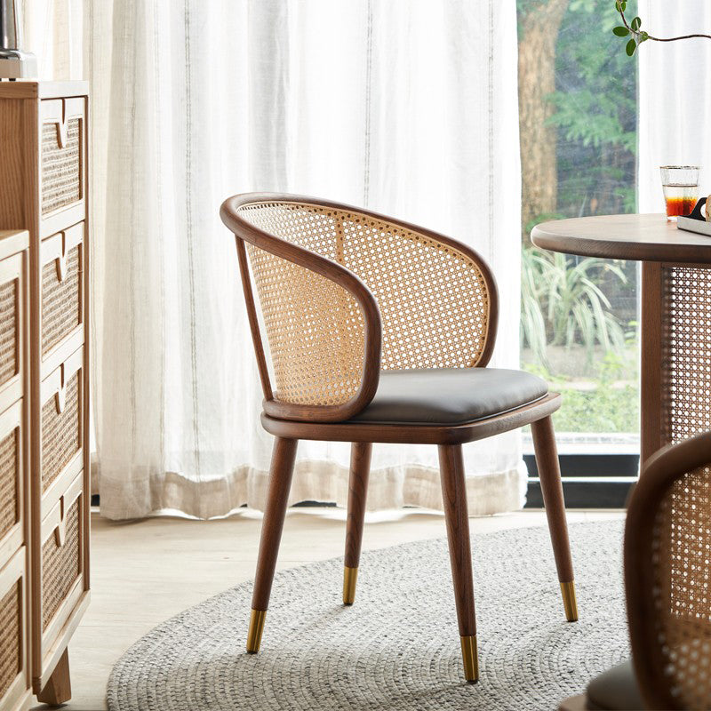 Linen Chair Solid Wood Frame Arms Included Chair for Living Room