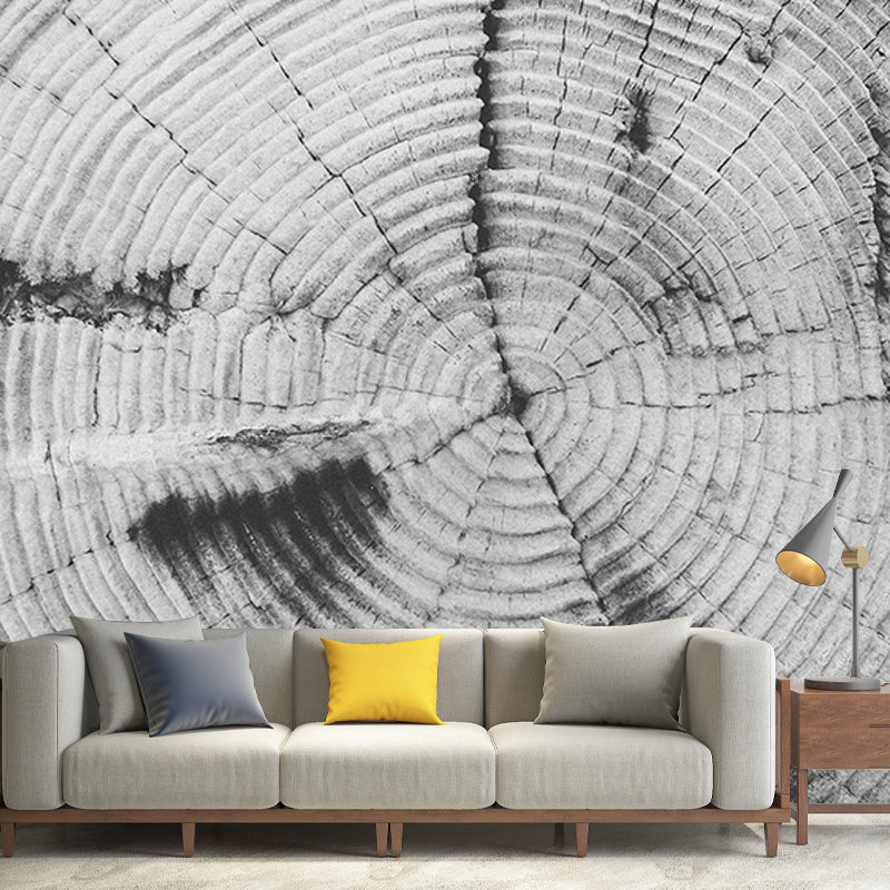Wood Grain Photography Mural Wallpaper Environment Friendly Living Room Wall Mural