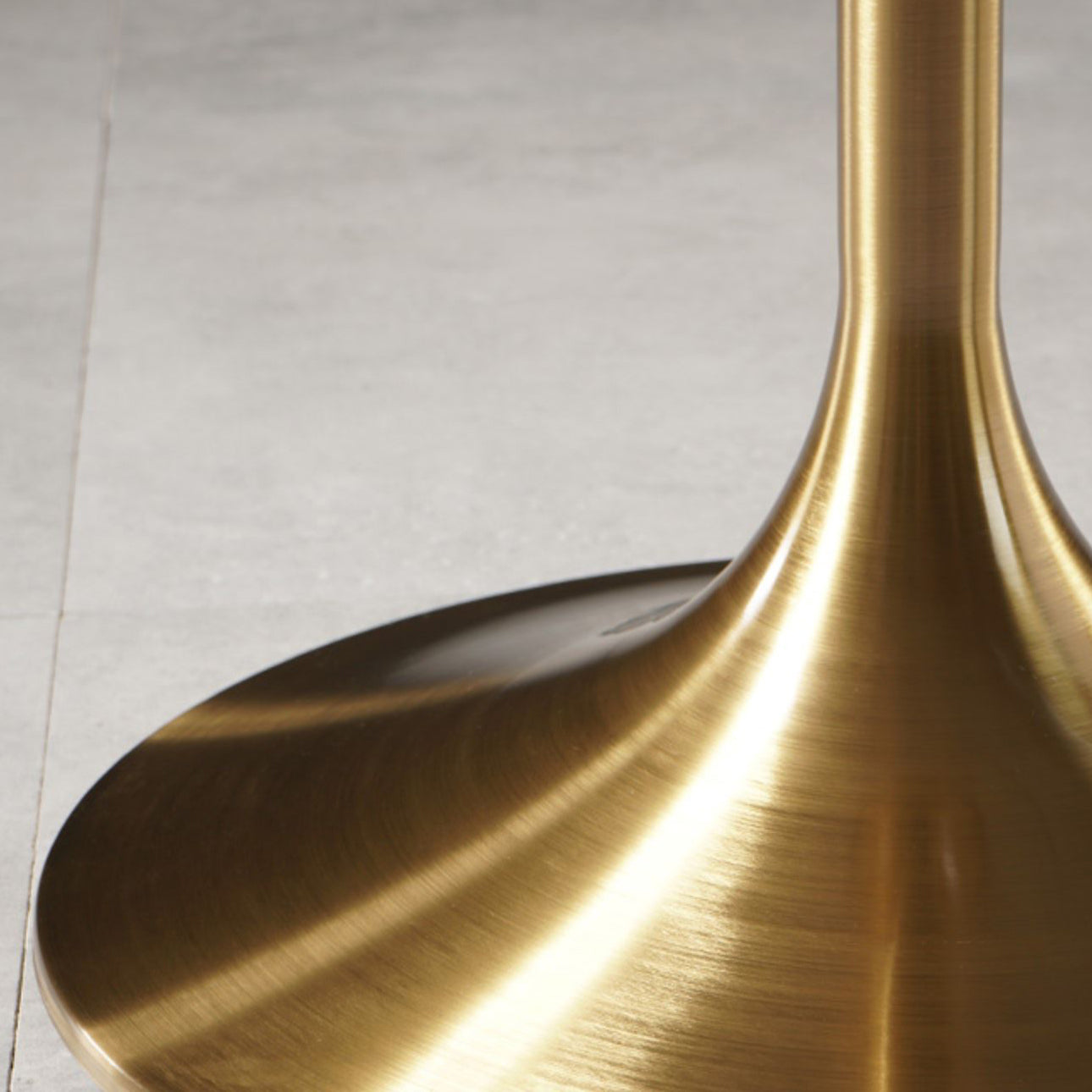 Stone Bar Dining Table Glam Round Bar Table with Pedestal for Dining Room