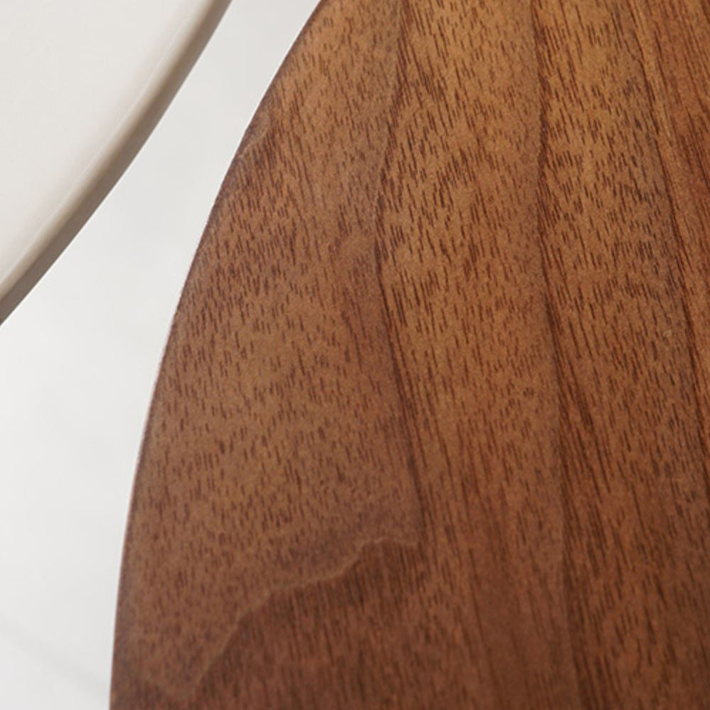 Stone Bar Dining Table Glam Round Bar Table with Pedestal for Dining Room