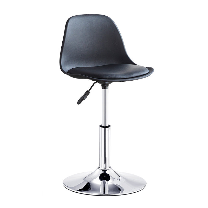 Contemporary Style Bar Stool Liftable Counter Bar Stool with Metal Legs