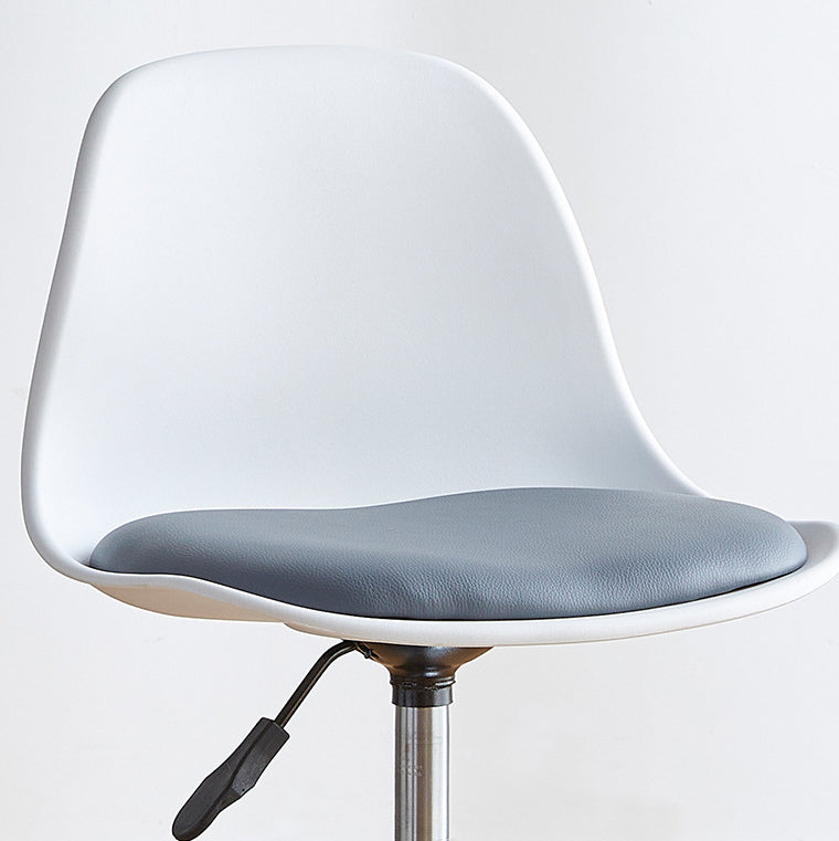 Contemporary Style Bar Stool Liftable Counter Bar Stool with Metal Legs