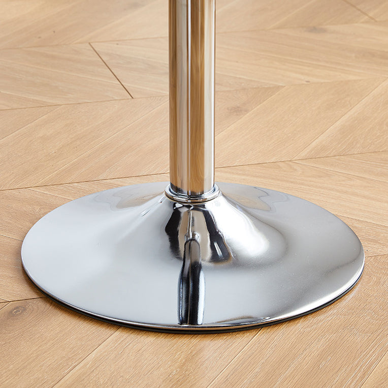 Contemporary Style Bar Stool Liftable Counter Bar Stool with Metal Legs
