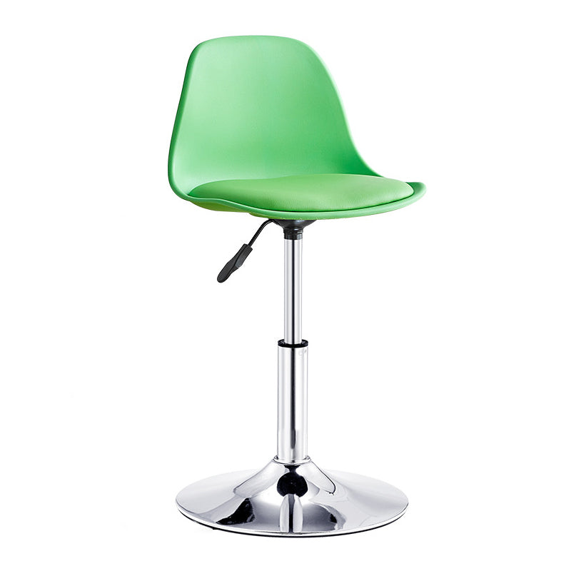 Contemporary Style Bar Stool Liftable Counter Bar Stool with Metal Legs