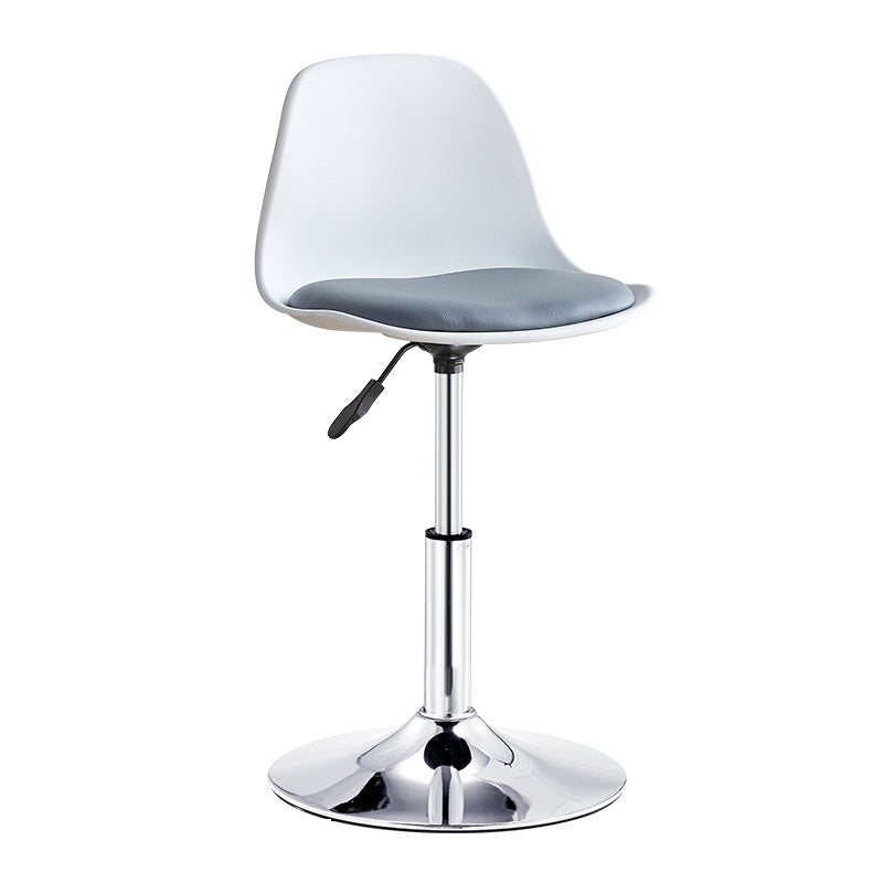 Contemporary Style Bar Stool Liftable Counter Bar Stool with Metal Legs