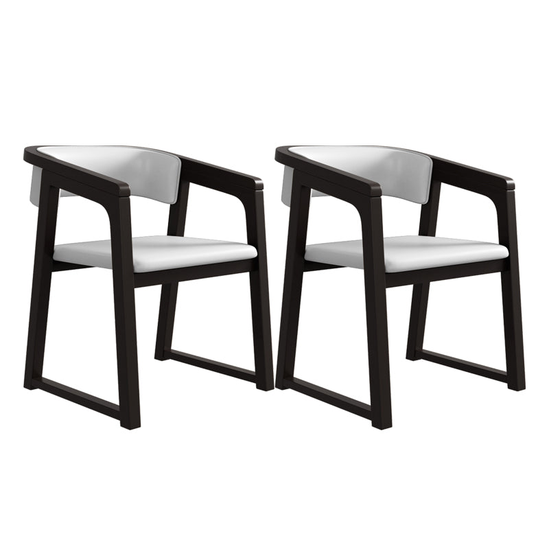 Modern Style Dining Chairs Solid Wood Side Chairs for Dining Room
