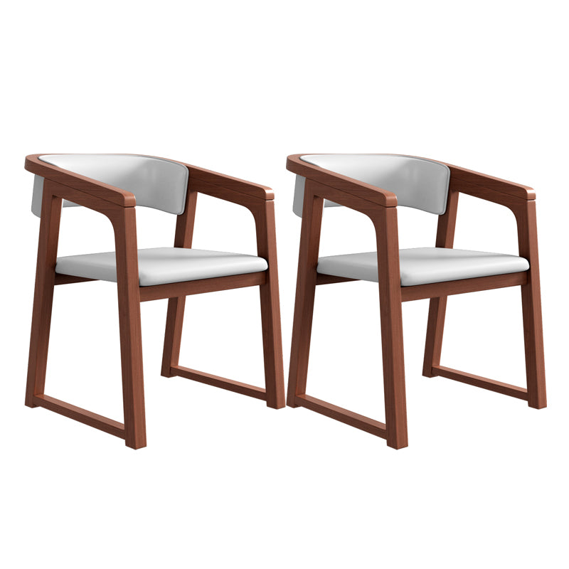 Modern Style Dining Chairs Solid Wood Side Chairs for Dining Room