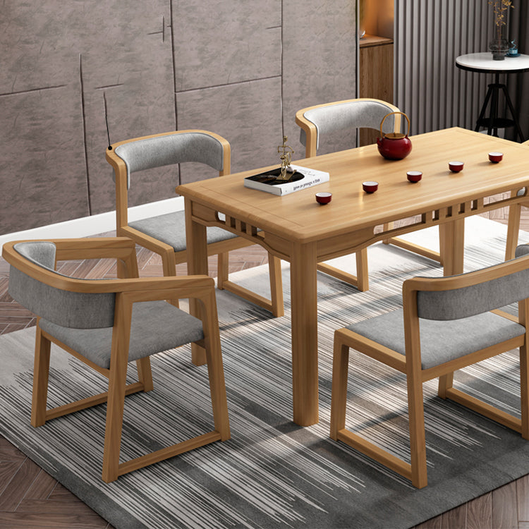 Modern Style Dining Chairs Solid Wood Side Chairs for Dining Room