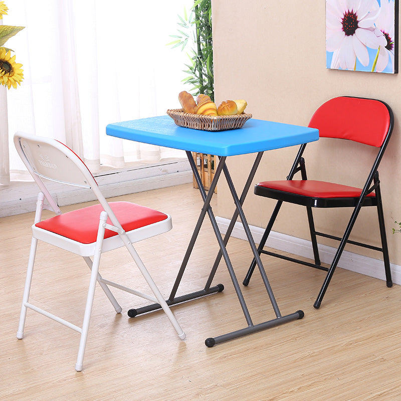 Modern Style Side Chair Open Back Folding Indoor Dining Chair