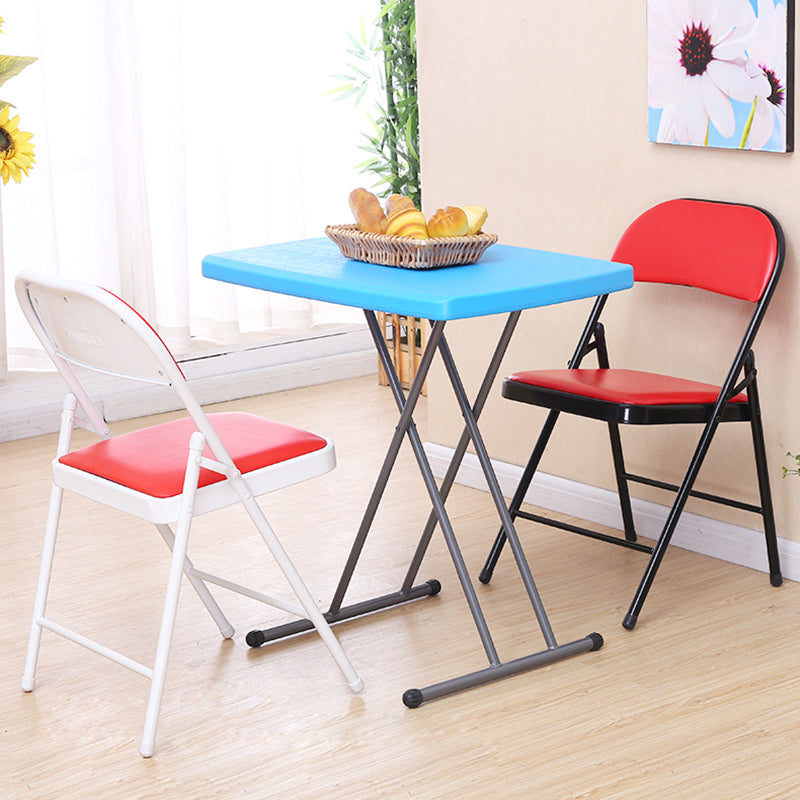 Modern Style Side Chair Open Back Folding Indoor Dining Chair